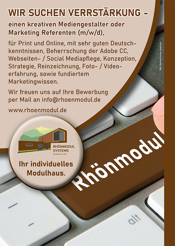 Rhoenmodul-Stellenausschreibung-02 Stellenausschreibung Mediengestalter